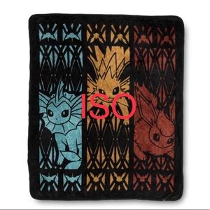 ISO!!! Vaporeon, Jolteon & Flareon Fleece Throw